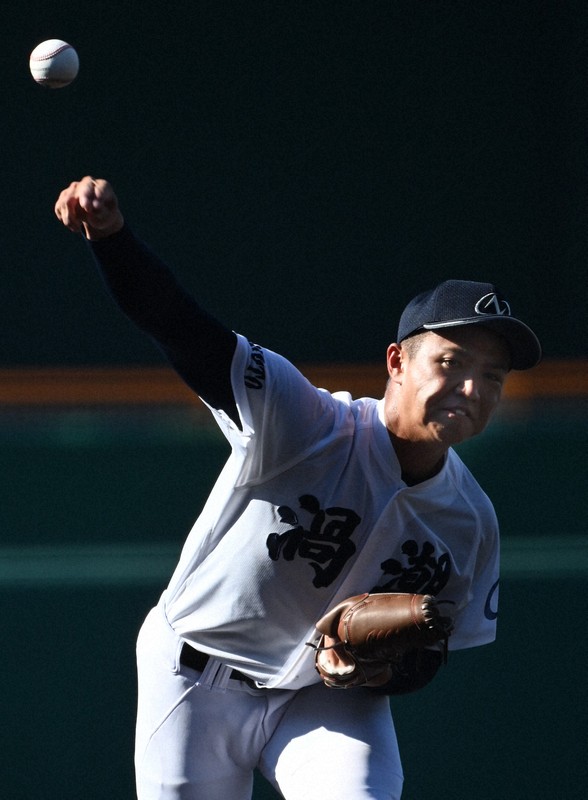 185球完投の鳴門渦潮・岡田力樹「最後は気持ちで」 夏の甲子園 | 毎日新聞
