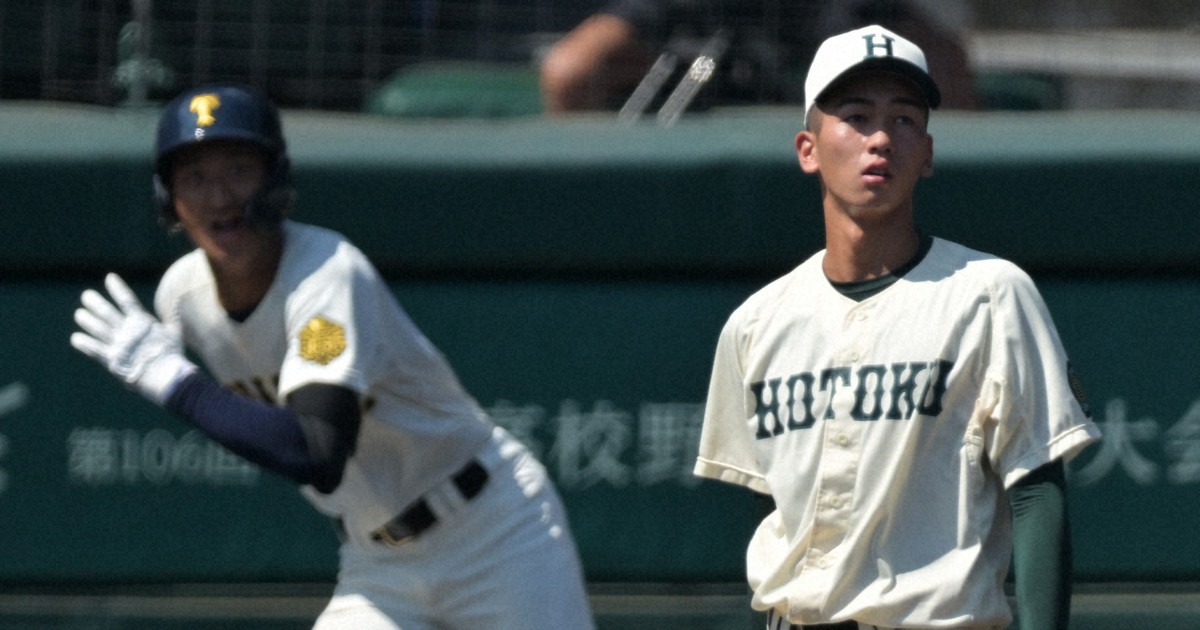 大社が63年ぶり勝利 センバツ準Vの報徳学園を破る 夏の甲子園