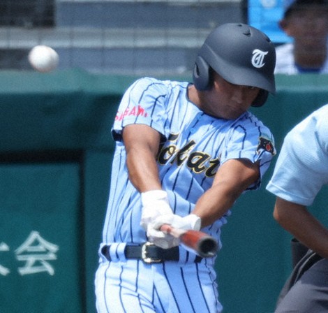 大会6日目でやっと第1号ホームラン 東海大相模 夏の甲子園