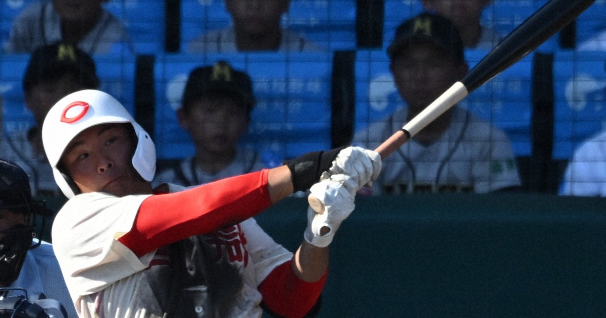 智弁和歌山4番、木製バットで同点弾 2者連続本塁打 夏の甲子園 | 毎日新聞