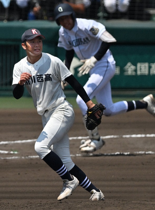 岡山学芸館ー掛川西（2回戦）全国高校野球2024 夏の甲子園 [写真特集1