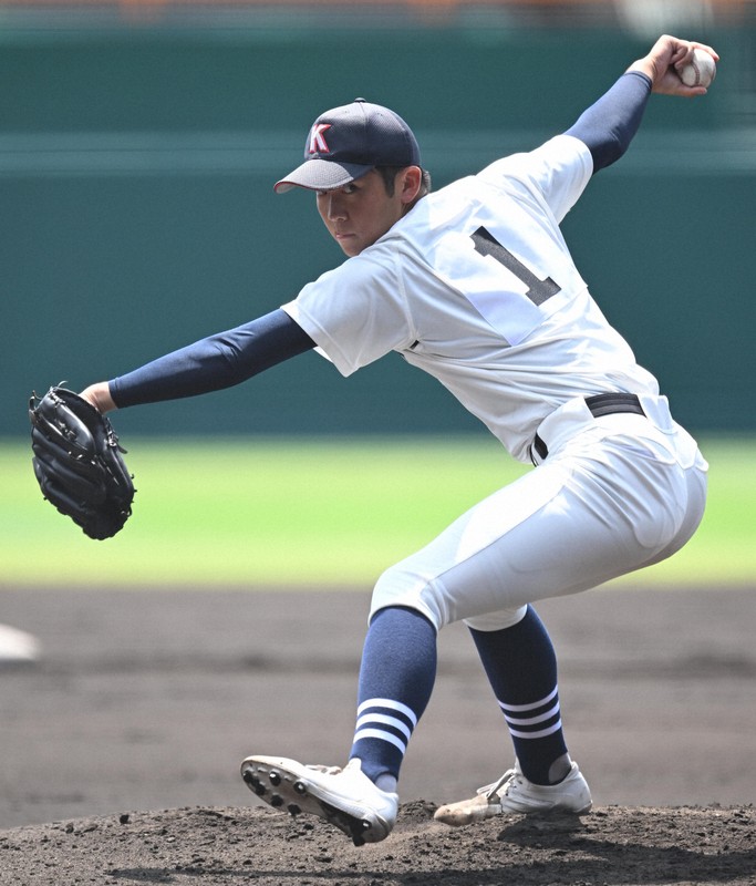 岡山学芸館ー掛川西（2回戦）全国高校野球2024 夏の甲子園 [写真特集1