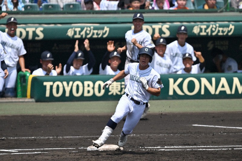 第106回全国高校野球 2回戦 岡山学芸館 止まらぬ波／大社 「8強」へ