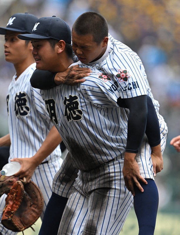 明徳義塾ー関東一（3回戦）全国高校野球2024 夏の甲子園 [写真