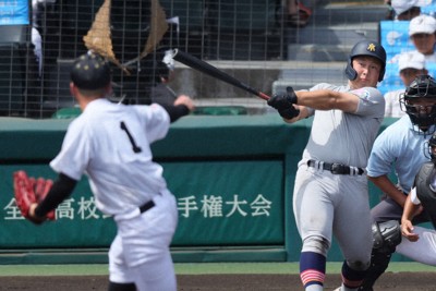 青森山田・原田純希が大会6号 潜在能力の高さ見せる 夏の甲子園 | 毎日新聞
