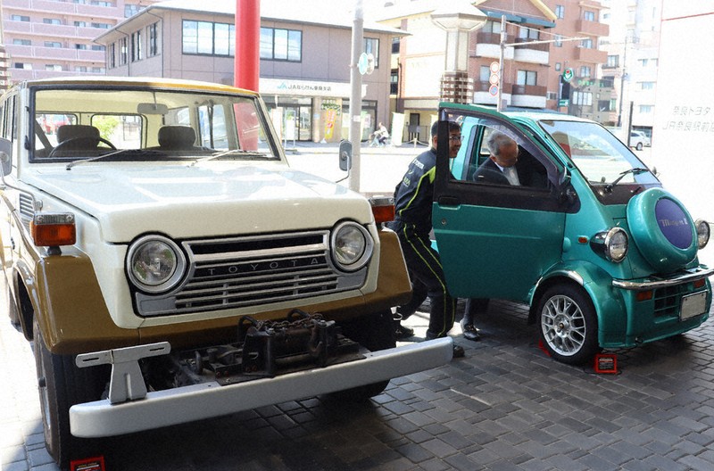 新たに2種、レストアへ ランクル、ミゼットⅡ 奈良トヨタ ／奈良