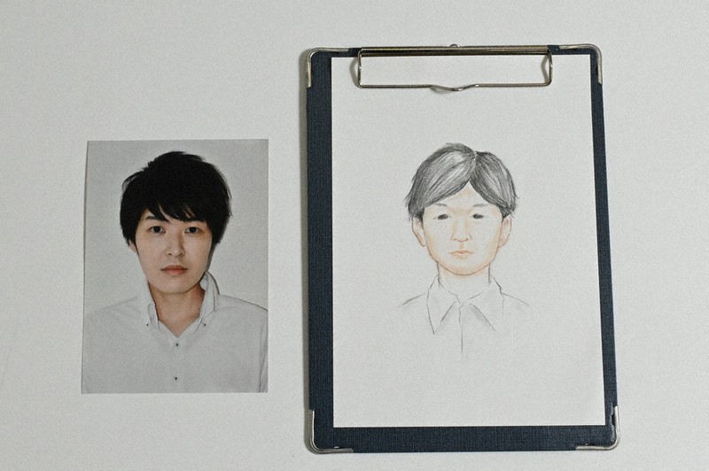 某首相 似顔絵 素人作 おもろかっ