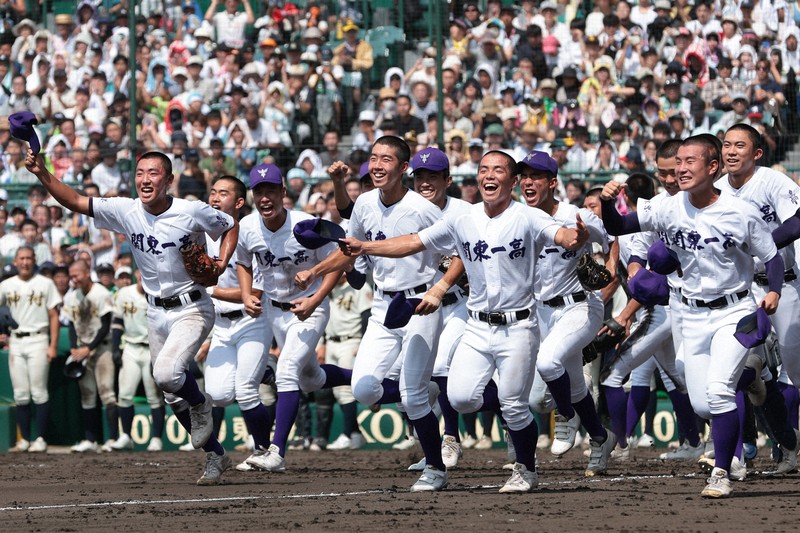 神村学園ー関東一（準決勝）全国高校野球2024 夏の甲子園 [写真