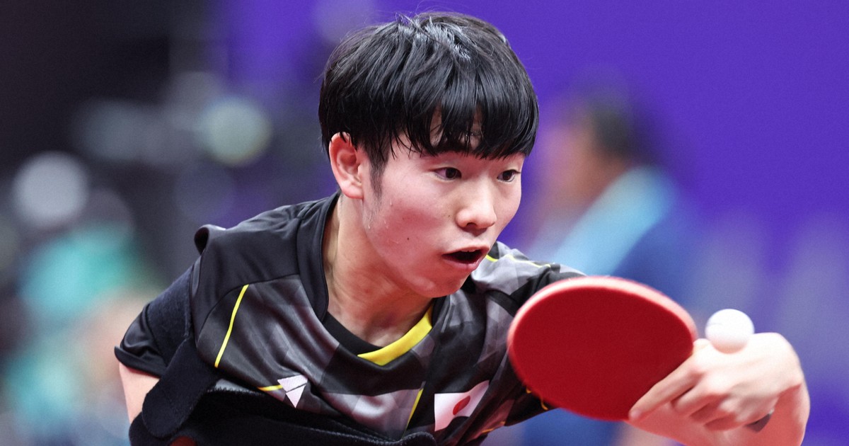 心の底からラッキー」 パリ・パラ卓球日本代表の