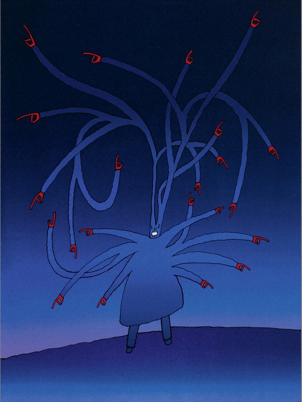 ART：「？」が導く空想旅行 東京駅でフォロン展 | 毎日新聞