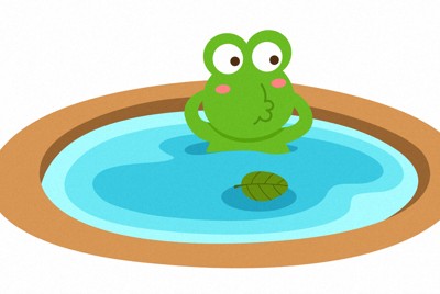 ごく身近にいる周囲の人とのみ比較することで、自分の能力を誤って見積もってしまう「井の中のかわず効果」（イメージ）＝ゲッティ