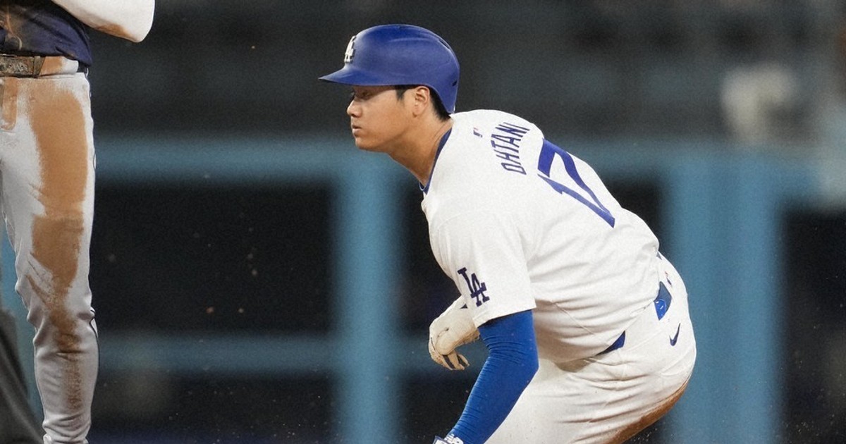 毎小ニュース：スポーツ 大谷選手、40本塁打40盗塁達成 | 毎日新聞