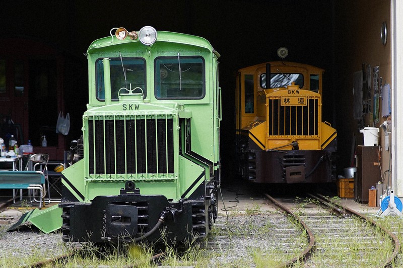 鉄道車両紀行 森林鉄道支えた機関車 「SKW」って何の略？ [写真特集1