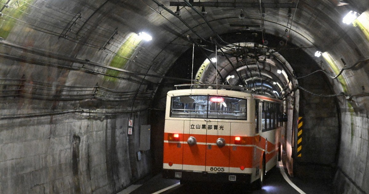 毎小ニュース：社会 「トロリーバス」11月で引退 国内唯一 富山県