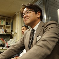 記者会見し、次期衆院選に立候補しない意向を表明した堀井学衆院議員（当時）＝札幌市中央区で2024年6月25日午後5時49分、金将来撮影