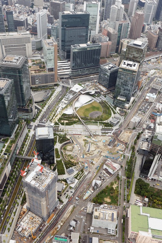 グラングリーン大阪 まち開きを前に内覧会 [写真特集2/22] | 毎日新聞