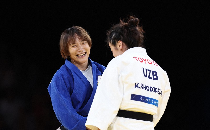 コーチで最高の旦那さん」と2人でつかんだ金 パラ柔道・広瀬順子