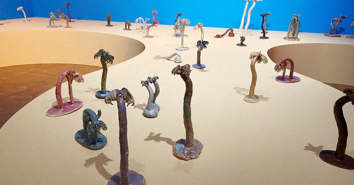 ART：理解の外へ 濃く広範な仕事 「つくること」自問、梅津庸一展