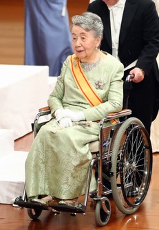 This file photo taken on May 1, 2019 shows Princess Yuriko. (Mainichi/Junichi Sasaki)