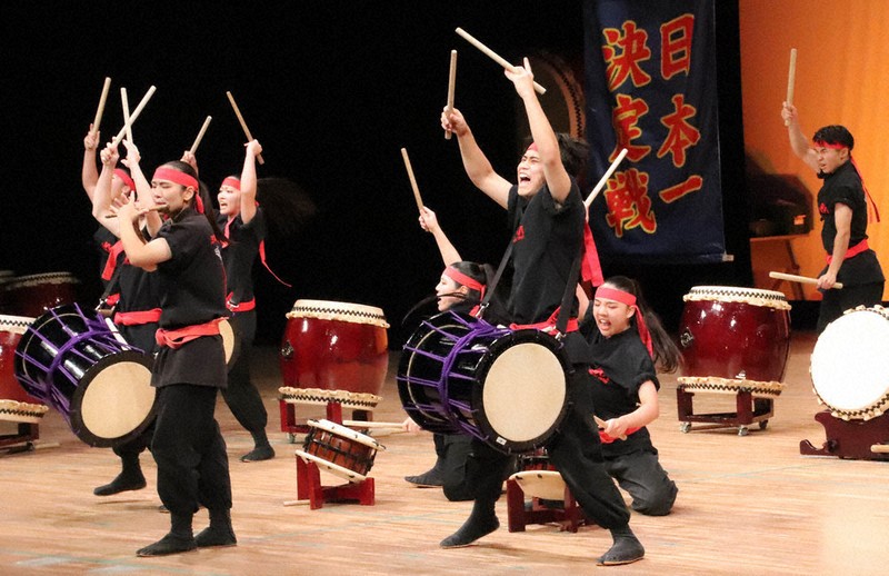 太鼓祭in埼玉 東・北日本大会 日本航空高が優勝 大差つけ日本一決定