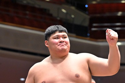 日体大の中村泰輝（大の里）＝2022年