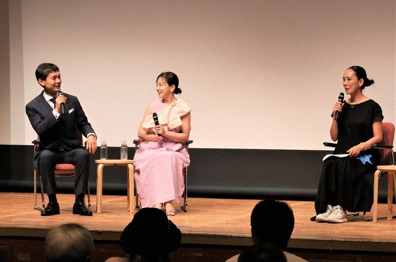 松尾翠 天理舞台 コミカルな短編映画 河瀬直美さんら試写会でトーク ／奈良 | 毎日新聞
