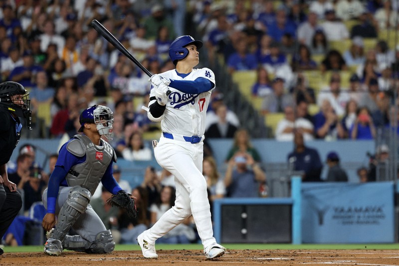 大谷翔平　ドジャース　2024.04.03 公式戦　初ホームラン記念 ドジャース大谷翔平 2024年全ホームラン（1号～30号）／写真特集