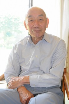 Akira Takakuwa is pictured at his home on June 19, 2018. (Mainichi/Itsuo Tokubo)
