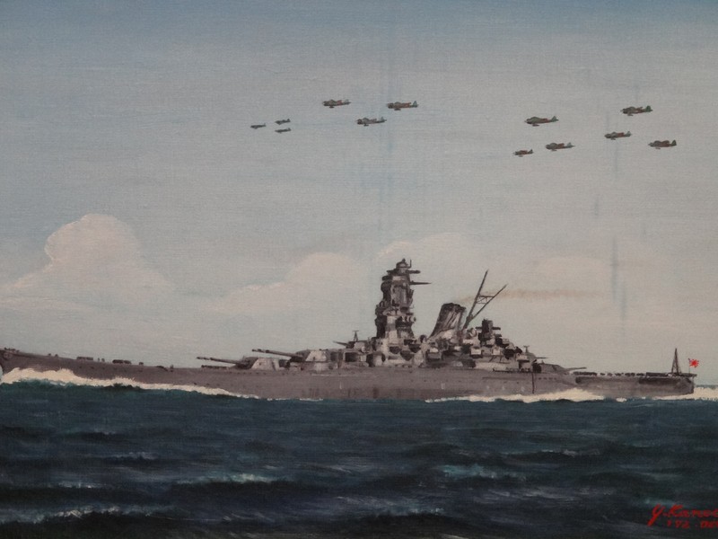特攻機描き、示した鎮魂 茨城・阿見で元予科練生の油絵展 | 毎日新聞