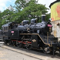 若桜鉄道に残る蒸気機関車と「履歴簿」 そろって保存は珍しく 鳥取