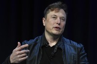 Tesla and SpaceX CEO Elon Musk speaks at the SATELLITE Conference and Exhibition in Washington, on March 9, 2020. (AP Photo/Susan Walsh, File)