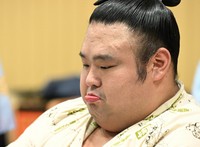 Former ozeki Takakeisho. (Mainichi)