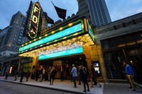 People wait in line ahead of a "Jimmy Carter 100: A Celebration in Song," concert at the Fox Theatre, on Sept. 17, 2024, in Atlanta. (AP Photo/Mike Stewart)