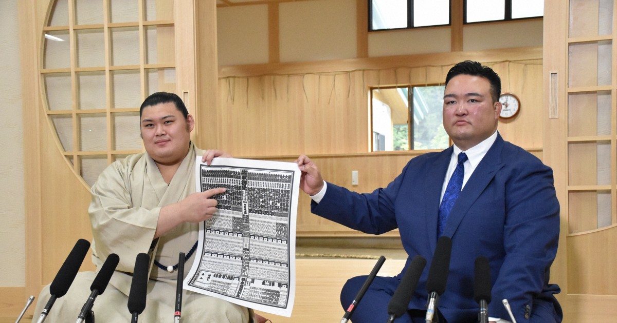 師匠・稀勢の里」が育てた大器・大の里 スピード出世の行く末は | 毎日新聞