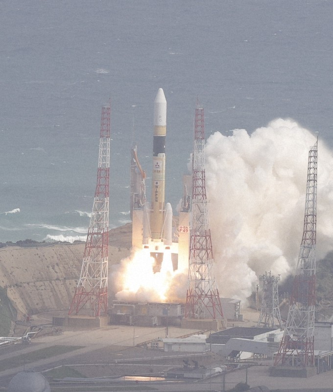 H2Aロケット49号機打ち上げ成功 種子島宇宙センター [写真特集1