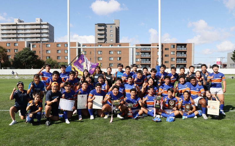 札幌山の手が全国一番乗りで花園切符 高校ラグビー・南北海道予選
