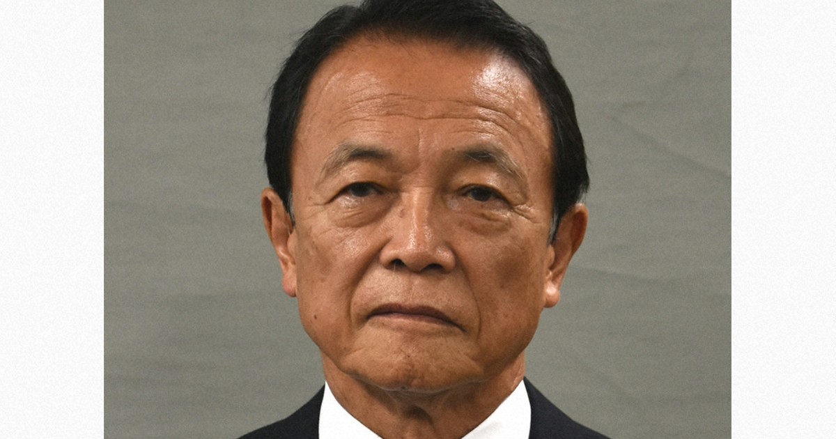 自民・麻生氏と参政・神谷代表が会談　国会審議などについて意見交換