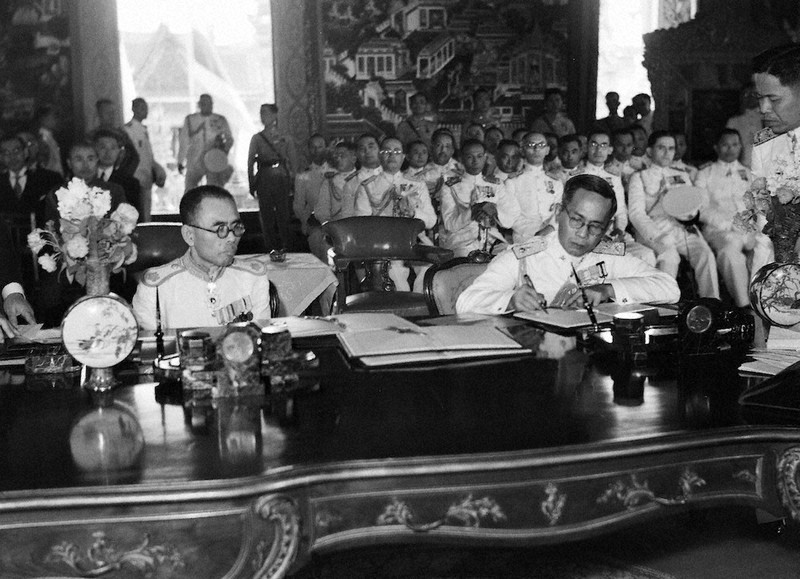戦中写真を読む：／18 タイの特派員 進軍のため「友好」強調