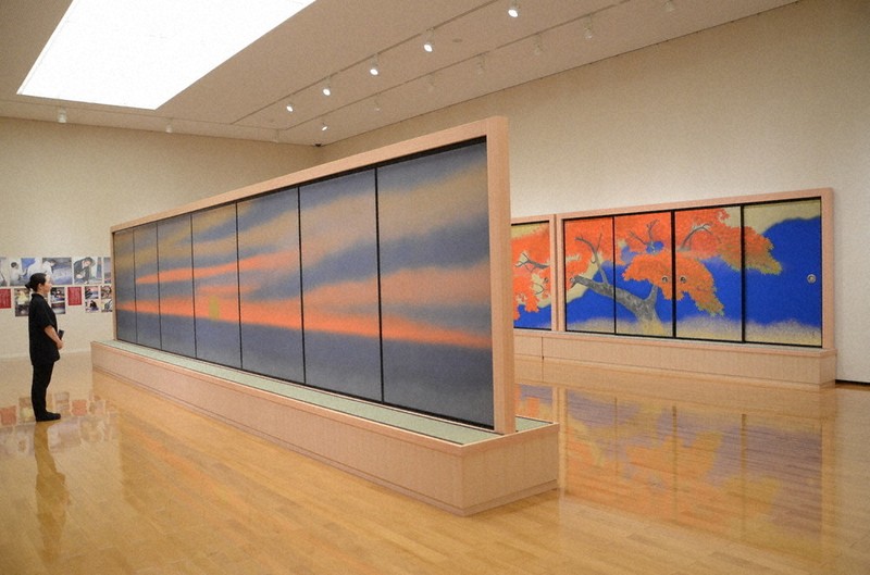 大山忠作襖絵、二本松に「里帰り」 美術館開館15周年 きょうから展示