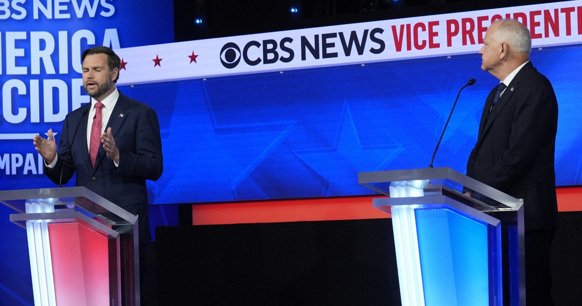 「共通点多くあった」 米副大統領候補の討論は「礼儀正しい論争」に 毎日新聞