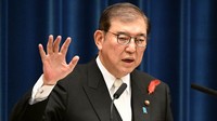 組閣後の記者会見で質問に答える石破茂首相＝首相官邸で2024年10月1日、平田明浩撮影