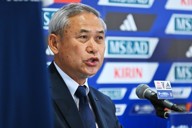 佐々木則夫女子委員長＝千葉市美浜区で2023年6月13日午後1時8分、前田梨里子撮影