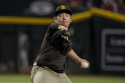 パドレス・松井裕樹（AP）