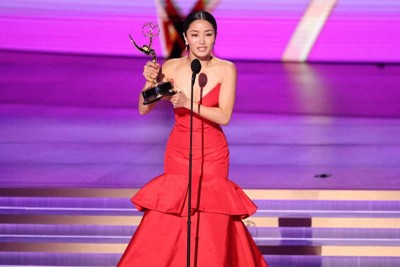 エミー賞主演女優賞に選ばれたアンナ・サワイ（ロイター）