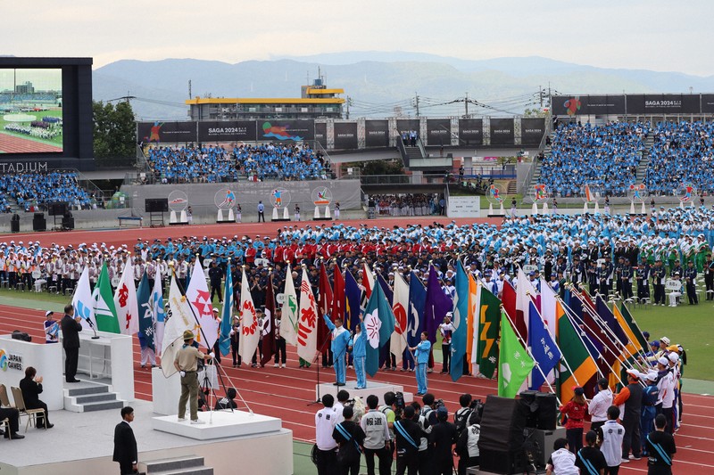ラスト１点 2024年、佐賀国民スポーツ大会国体ポロシャツ サイズXO 2024 佐賀国体 公式ポロシャツ｜Yahoo!フリマ（旧PayPayフリマ）