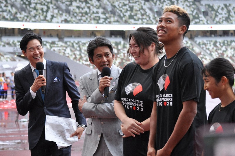 織田裕二さん、25年世界陸上アンバサダーに 「戻ってきました