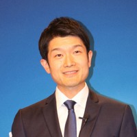記者会見し、次期衆院選に福島新2区からの立候補を表明する根本拓氏＝福島県郡山市内で2024年10月6日、根本太一撮影