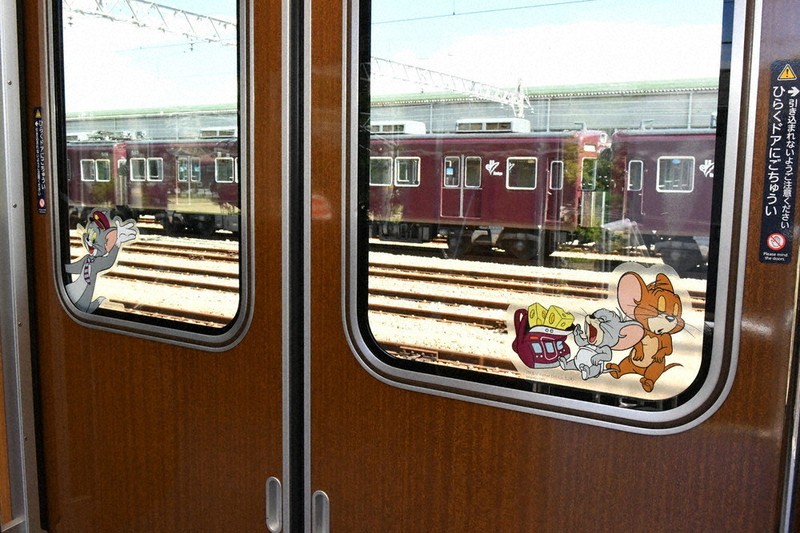 阪急電車 トムとジェリー号 3線 神戸線 宝塚線 京都線 ライト