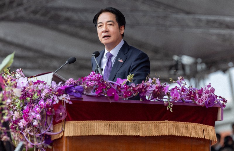 台湾「建国」記念式典で頼清徳総統が初の演説 中国との違い強調 | 毎日新聞