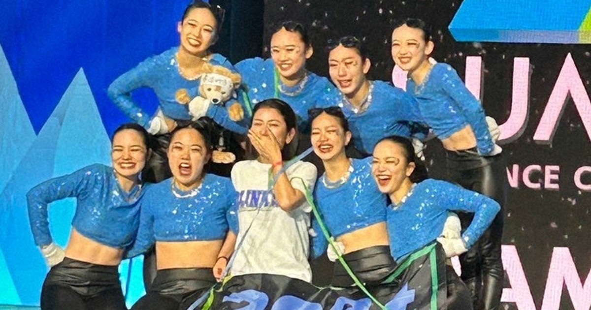東京の中高生チアダンスチーム「BLINK′S」 感情むき出し、世界の頂に